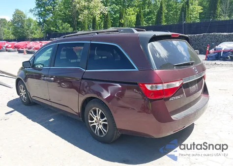 2011 Honda Odyssey Ex-L from USA, damaged, VIN 5FNRL5H69BB078950